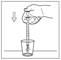 Rsultat de recherche d'images pour "mode d'adminsitration flacon solution buvable seringue doseuse"