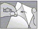 Descriptive graphic for patient information leaflet; described in leaflet text